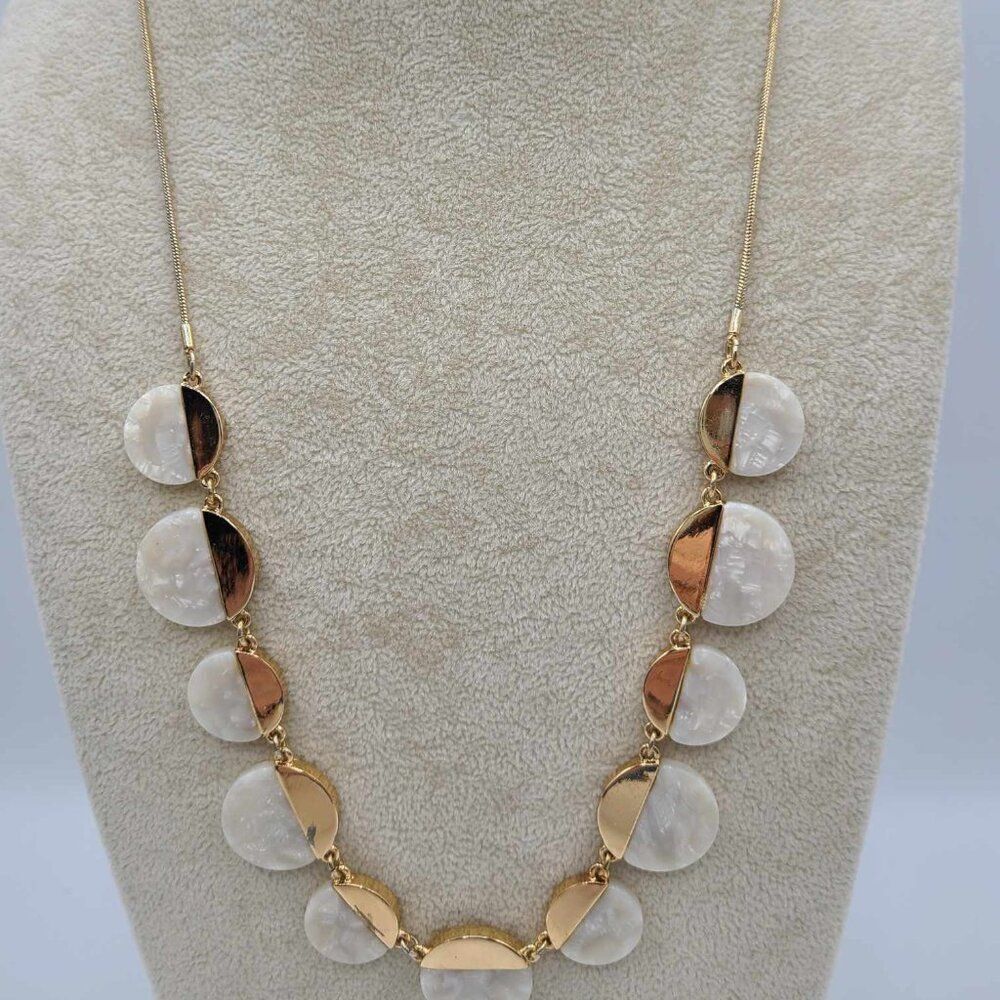 J Crew Disc Necklace - Picture 6 of 9